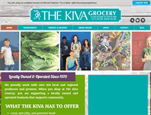 Tablet Screenshot of kivagrocery.com